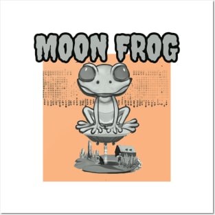 MOON FROG (nuclear sunset) Posters and Art